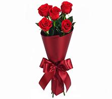 Букет 5 Красных роз Эдлесс Лав в Советском Республики Крым