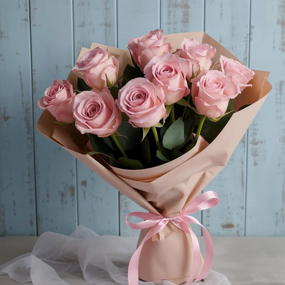 Букет цветов из: Розы в Советском Республики Крым