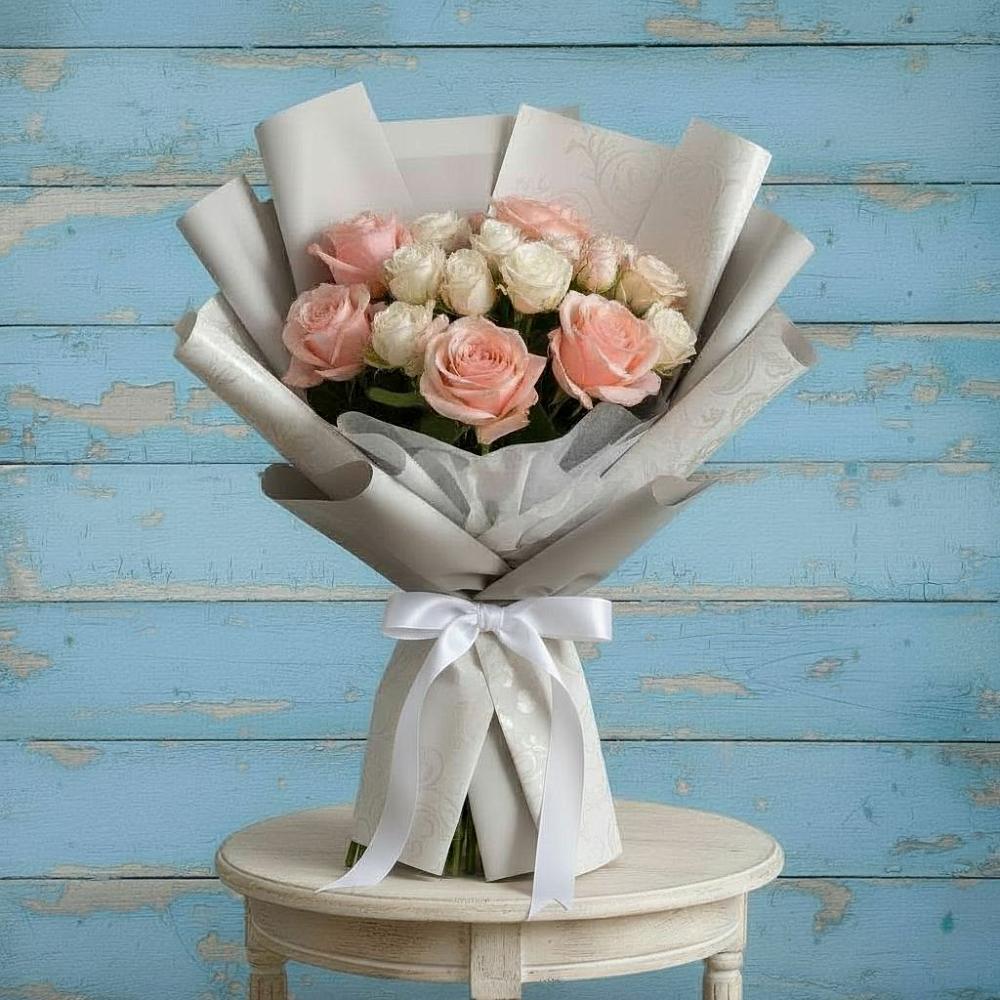 Букет цветов из: Розы в Советском Республики Крым