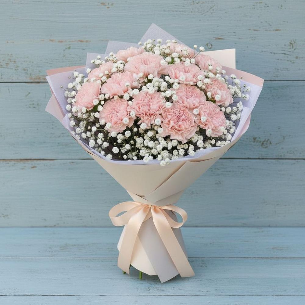 Букет цветов из: Гвоздики в Советском Республики Крым