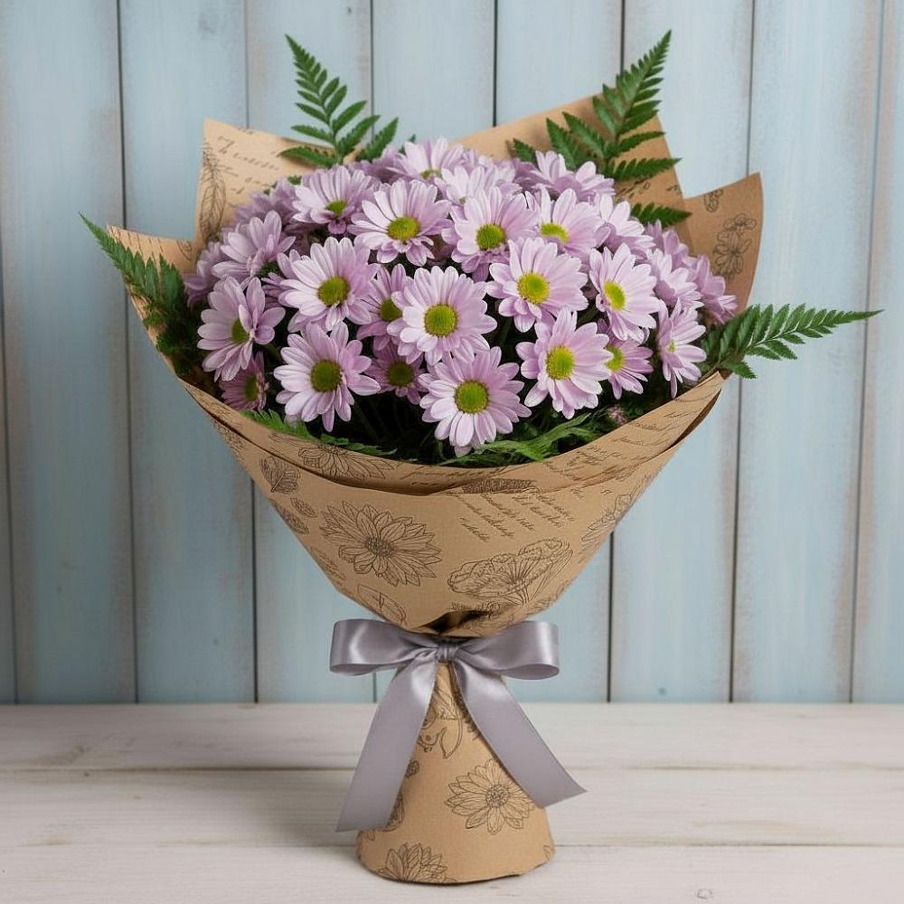 Букет цветов из: Хризантемы в Советском Республики Крым