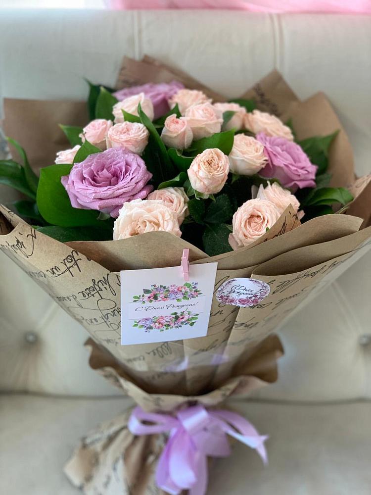 Букет цветов из: Розы в Советском Республики Крым