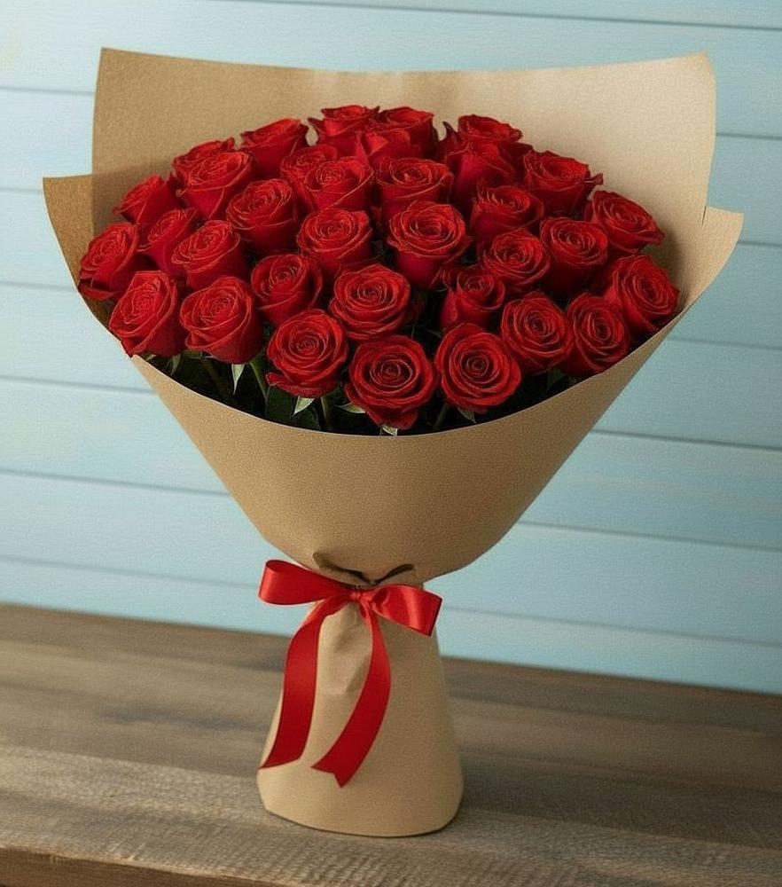 Букет Красные розы Милано в Советском Республики Крым