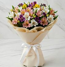 Букет цветов из:  Альстромерии #REPLACE_PRED# Советском Республики Крым