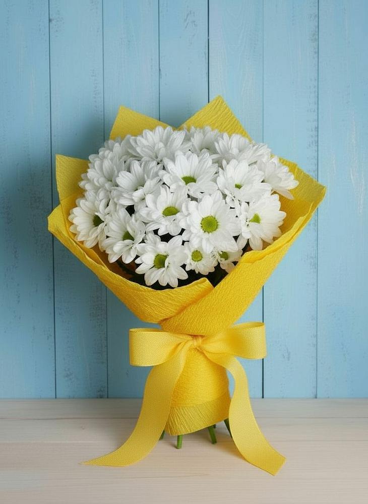 Букет цветов из: Хризантемы в Советском Республики Крым