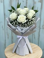 Букет цветов из:  Розы в Советском Республики Крым