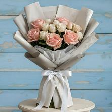 Букет цветов из:  Розы в Советском Республики Крым