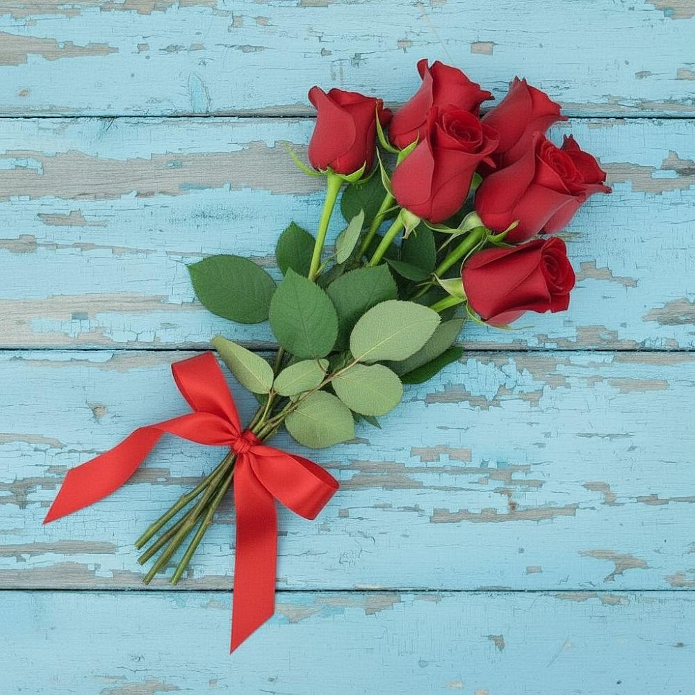 Букет Красные розы в Советском Республики Крым