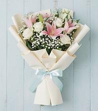 Букет цветов из:  Лилии в Советском Республики Крым