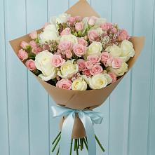 Букет цветов из:  Розы в Советском Республики Крым