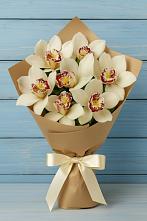 Букет цветов из:  Орхидеи и Розы в Советском Республики Крым